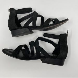 Eileen Fisher Black Sandals Size 9